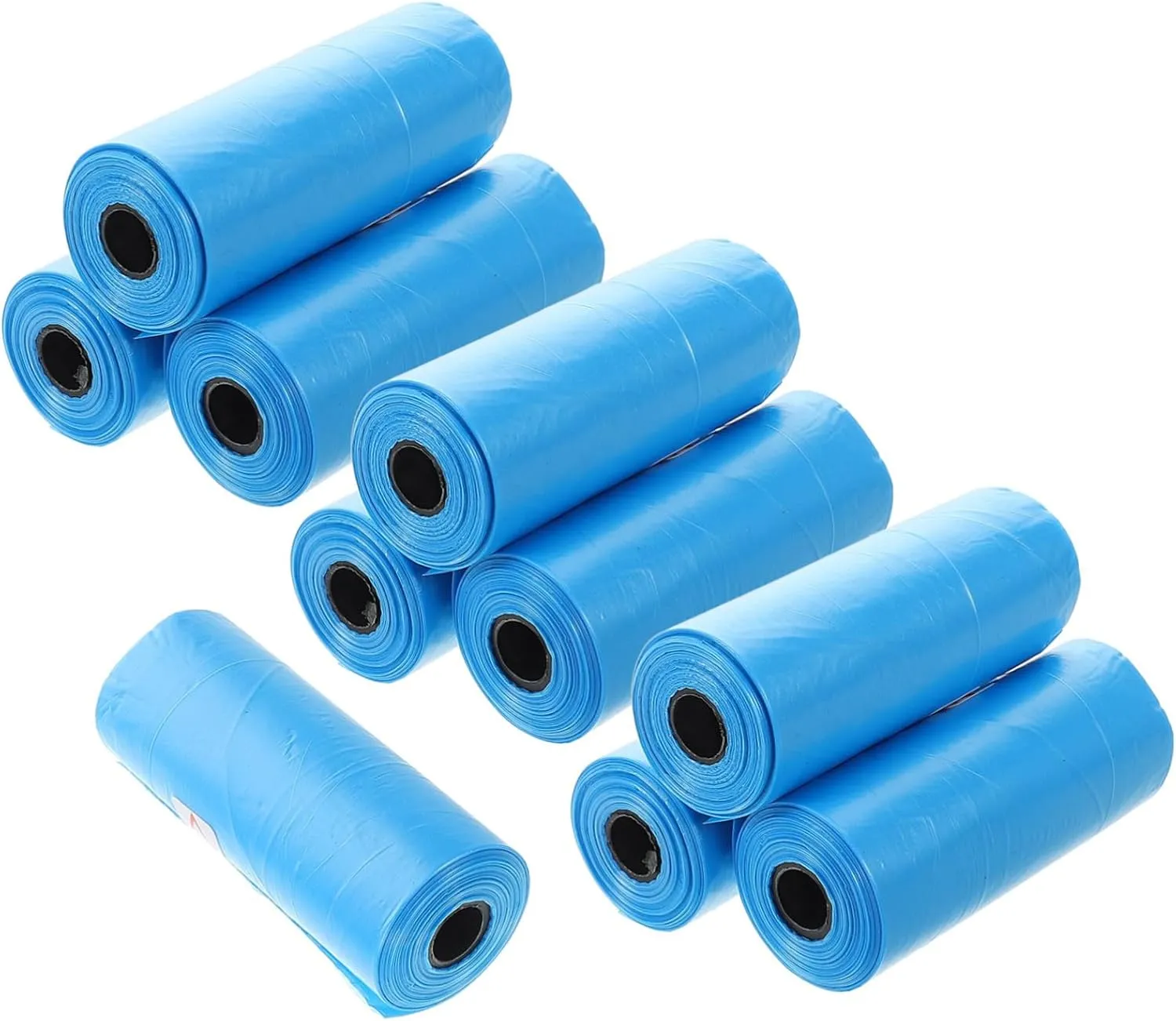 10 Rolls Disposable Diaper Waste Storage Bags Nappy Pouches for Clean Convenient Trash Management for Parents and Pet Owners Random Color