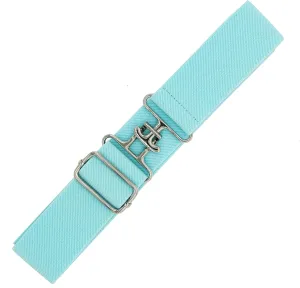 1.5 inch Equestrian Elastic Belt, Stretchable and Comfortable Waist Belt for Women and Girls, Prefect Equestrian Gift