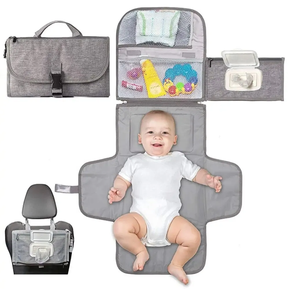 2 in 1 Portable Diaper Changing Pad