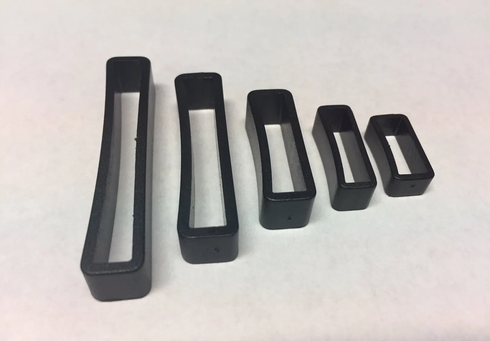 2 Inch Black Keepers - 2" Plastic Loops