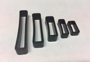 2 Inch Black Keepers - 2" Plastic Loops