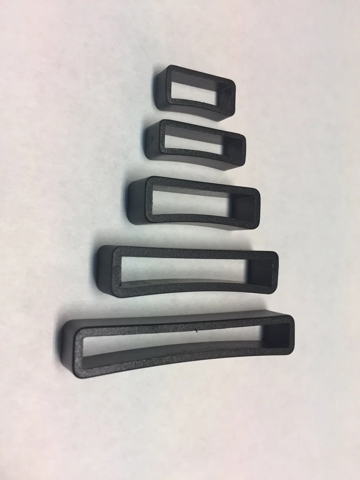 2 Inch Black Keepers - 2" Plastic Loops