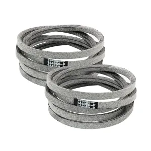 2 Pack 144959 Riding Mower Deck Belt 1/2" X 95" Replacement 42" for Craftsman Poulan Husqvarna AYP 144959 532144959 532130801 160855 130801 138255 for Craftsman LT1000 LT2000 LT3000 DYT4000