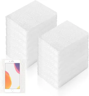 200 Pcs Bubble Wrap Pouches, 4 x 6 in Clear Bubble Wrap Bags Packing Materials for Fragile Items Wrap Sleeves for Packing Shipping