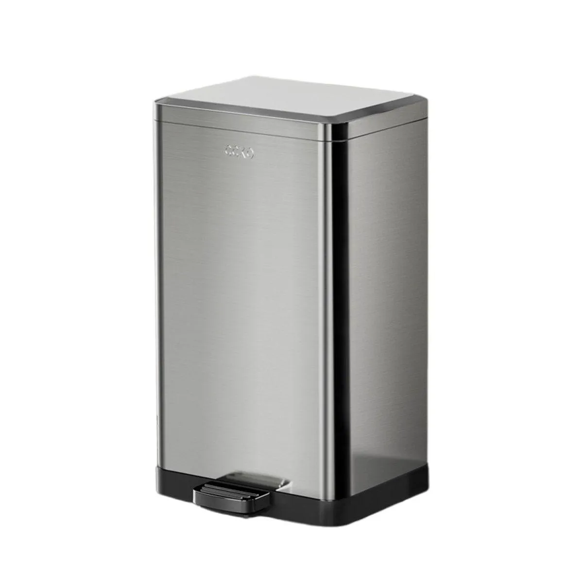 20L Rubbish Bin Foot Operated Household Trash Can with Lid Large Capacity