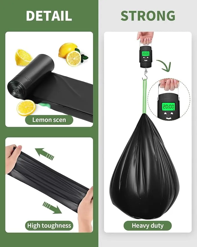 25 Portable Camping Toilet Bags Drawstring, 8 Gal Compost Portable Toilet Bags for Camping Potty Adults, Outdoor Waste Toilet Bag for 5 Gallon Bucket Toilet Camping Bathroom Travel Backpacking