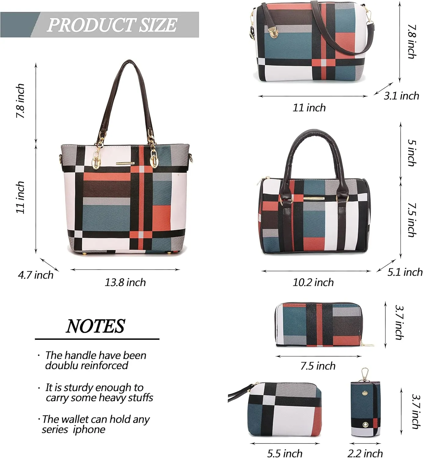 2E-youth Designer Purses and Handbags for Women Satchel Shoulder Bag Tote Top Handle Bag
