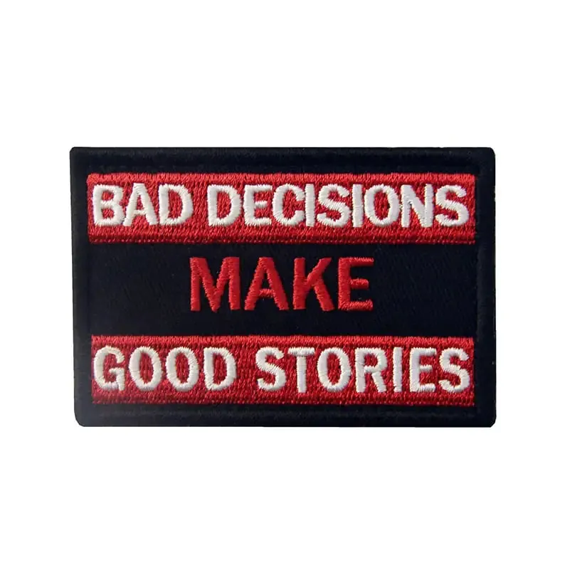 3D Tactical Military Embroidery Patch Sticker