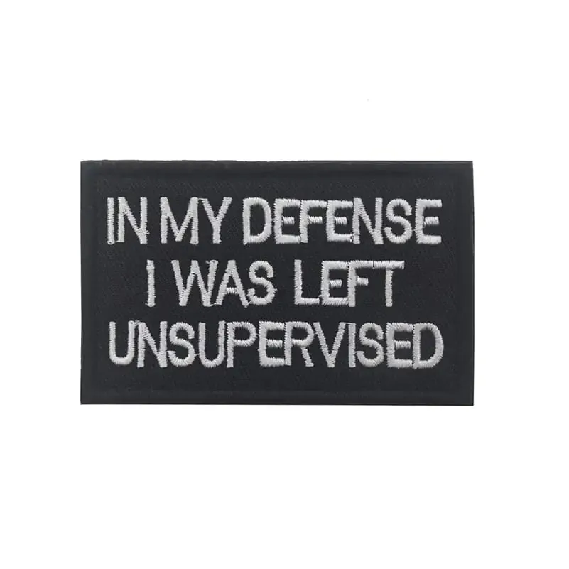 3D Tactical Military Embroidery Patch Sticker