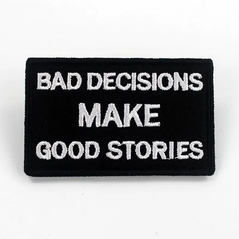3D Tactical Military Embroidery Patch Sticker