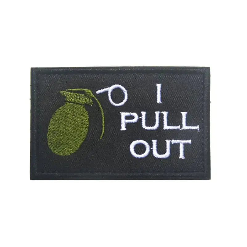 3D Tactical Military Embroidery Patch Sticker
