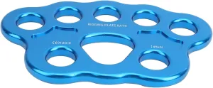 45KN 8 Hole Rigging Plate Multi Anchor Split Divide Connector for Rock Climbing Outdoor Activities