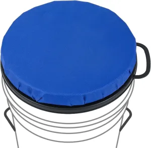 5 Gallon Bucket Seat, 360-Degree Swivel Seat Foam Cushion Bucket Seat Lid with Waterproof Cover for Dove Duck Hunting, Fishing, Baseball, Gardening and Camping