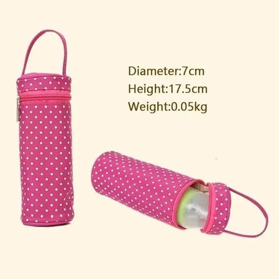 5PCS Diaper Bag Tote Set - Baby Bags for Mom PINK