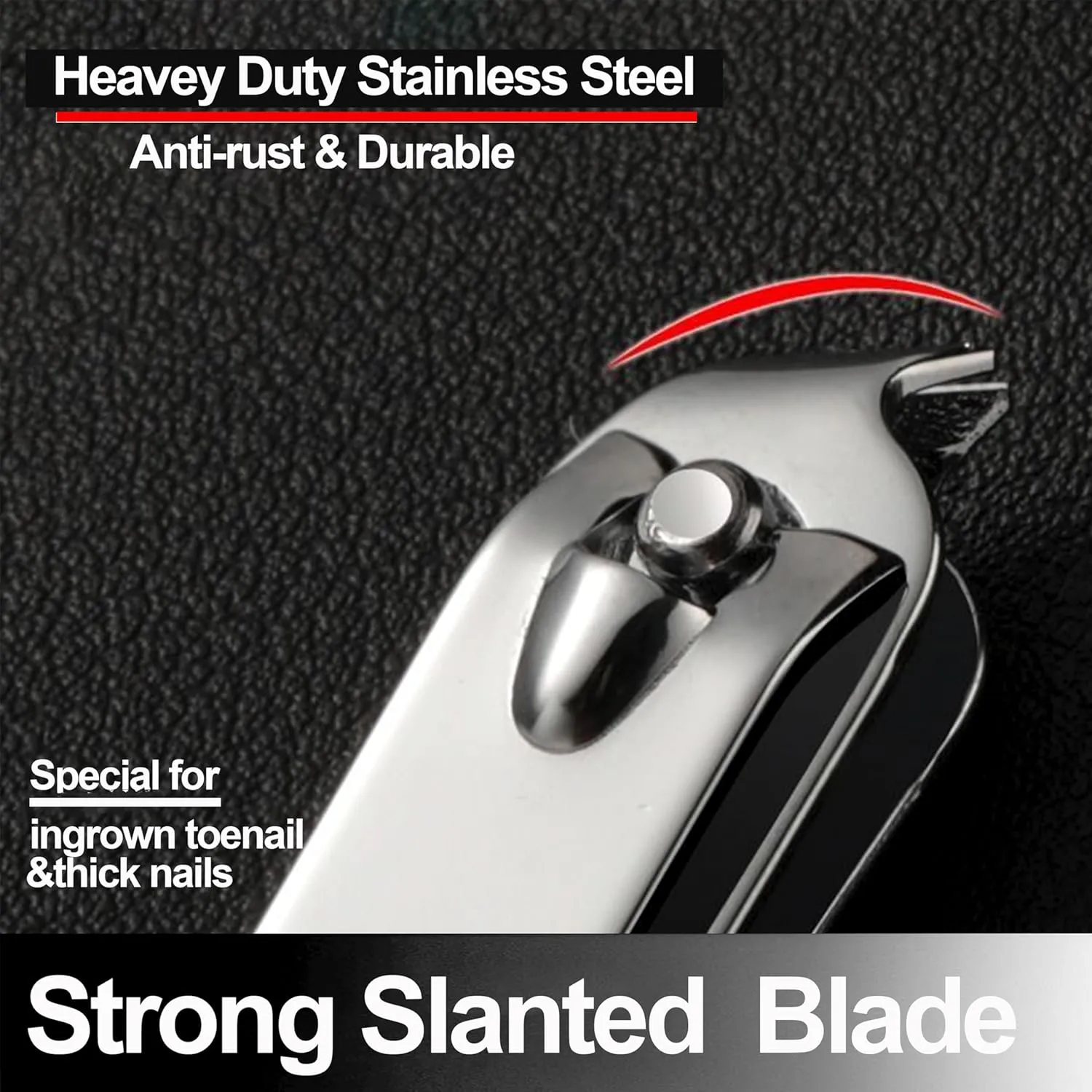 60-Pack Slanted Edge Nail Clippers Bulk, Angled Nail Clipper Pack Cuticle Cutter Individually Wrapped, Fingernail Clippers Slanted for Women Men Seniors Homeless (Silver)