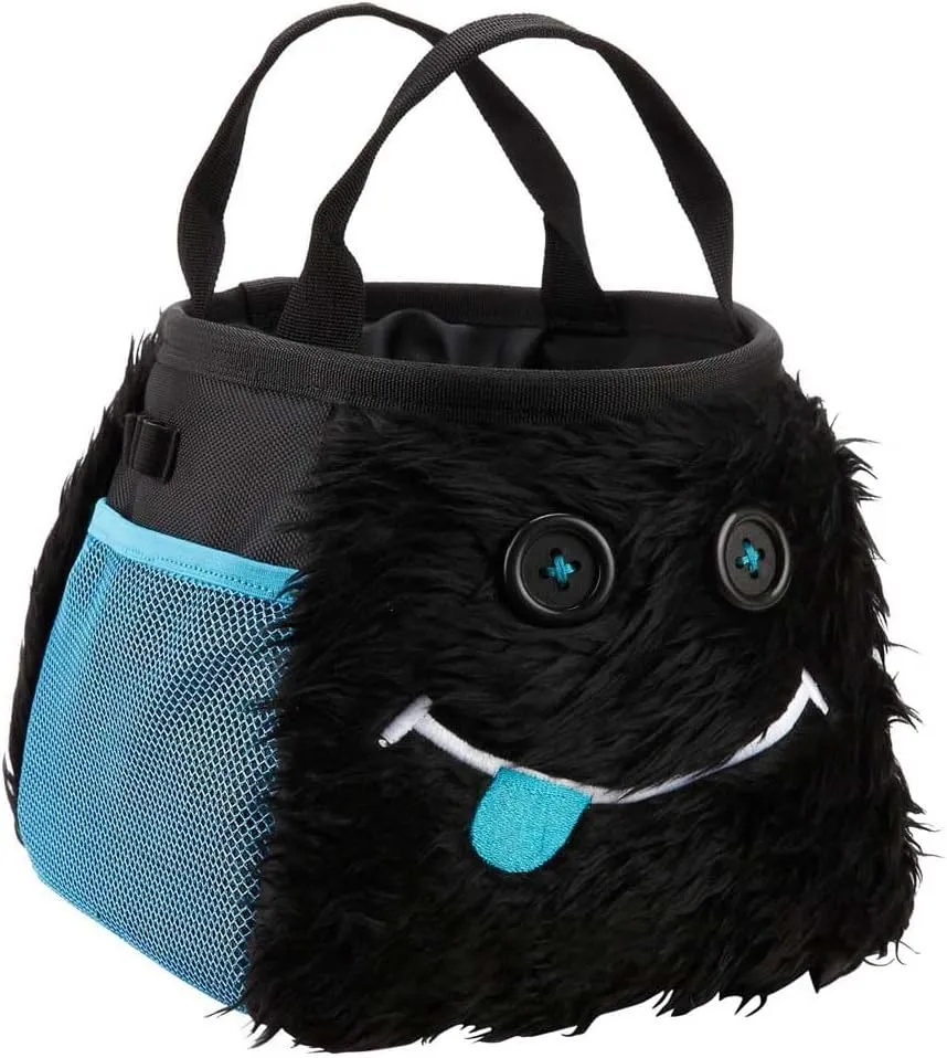 8BPLUS Chalk Bag for Climbing, Bouldering, Belt and Giftbox Included - Wide Opening - Brush Holders, for Left & Right Handers (Hector)