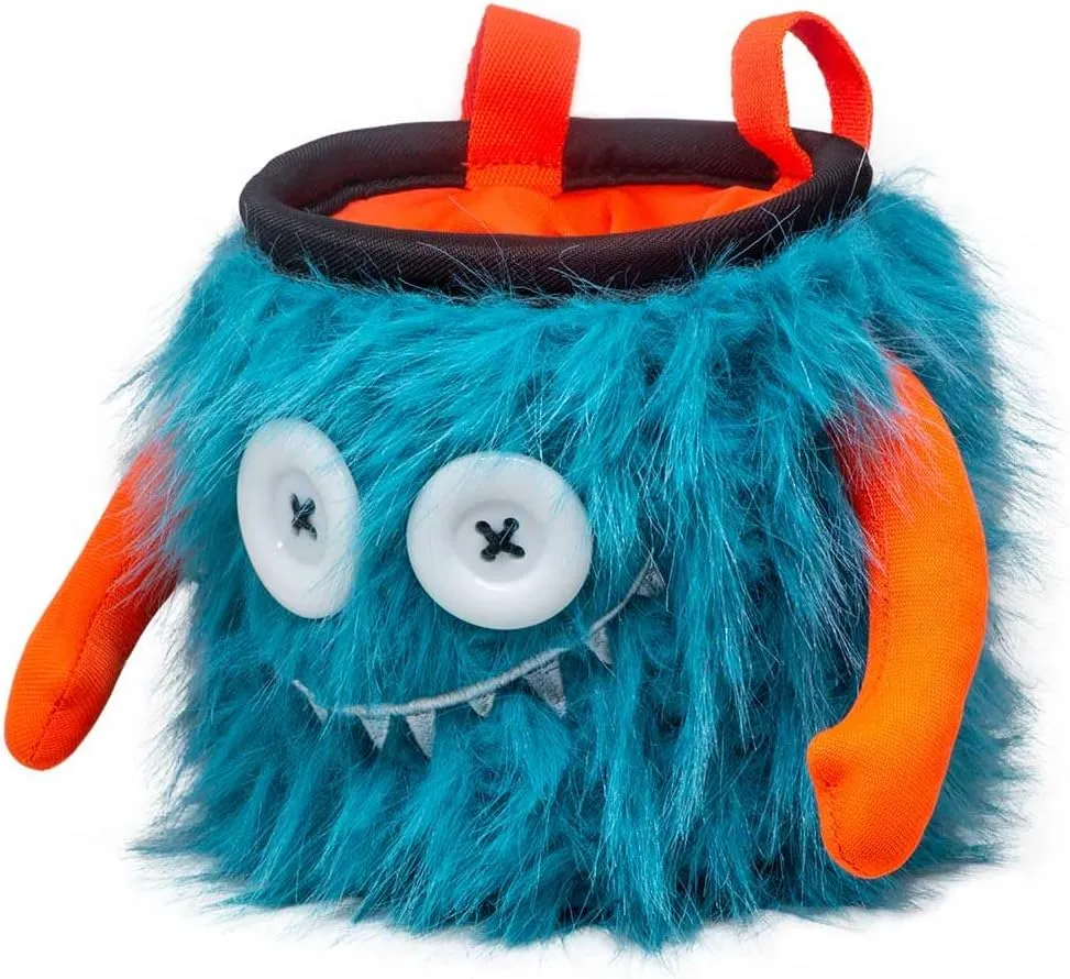 8BPLUS Chalk Bag for Climbing, Bouldering, Belt and Giftbox Included - Wide Opening - Brush Holders, for Left & Right Handers