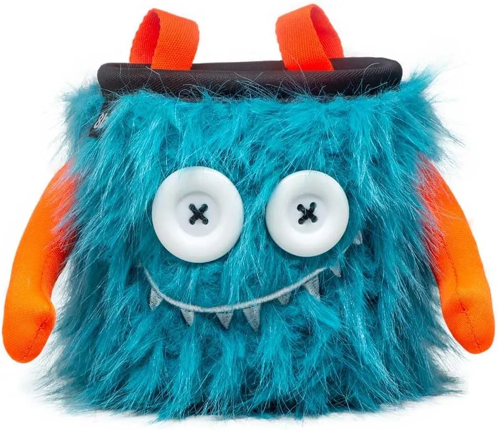 8BPLUS Chalk Bag for Climbing, Bouldering, Belt and Giftbox Included - Wide Opening - Brush Holders, for Left & Right Handers