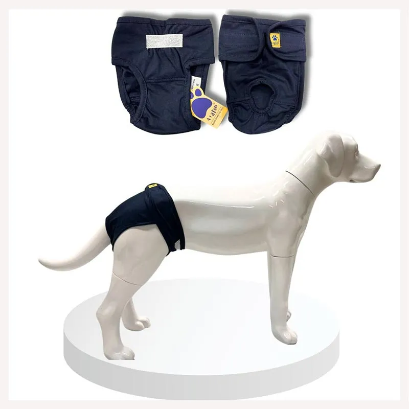 A a Pets' Cotton Reusable Diaper for Female Dogs