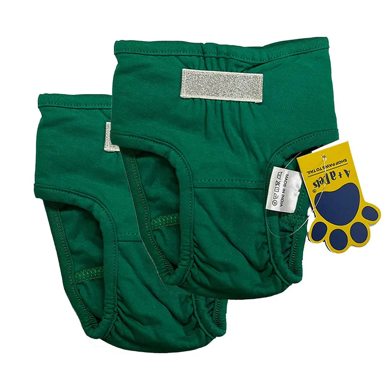A a Pets' Cotton Reusable Diaper for Female Dogs