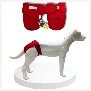 A a Pets' Cotton Reusable Diaper for Female Dogs