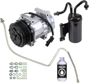 AC Compressor & A/C Kit For Dodge Ram Cummins 5.9L Diesel 2003 2004 2005 - BuyAutoParts 60-80312RK New