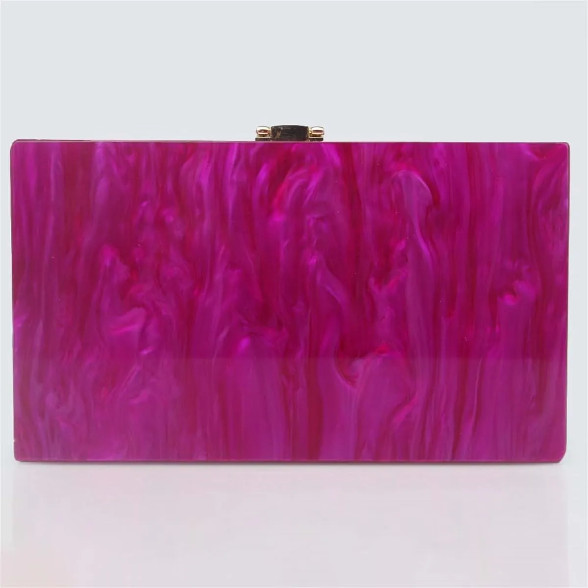 Acrylic Clutch for Women Marbled Purses and Handbags Elegant Wedding Purse Party Prom Chain Shoulder Bag