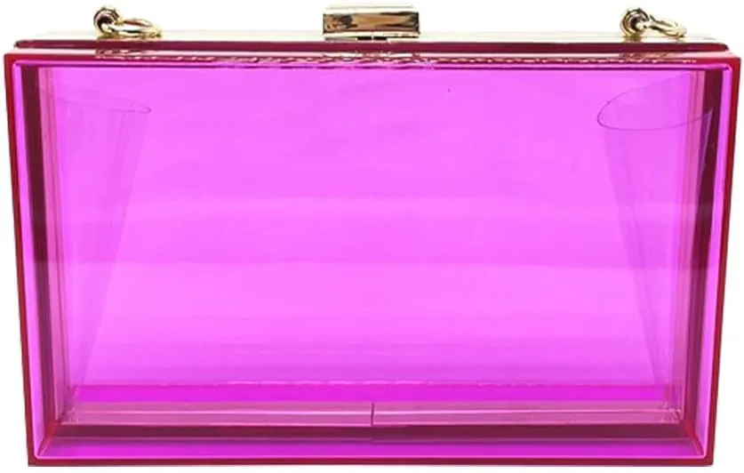 Acrylic Purses and Handbags for Women Clear Clutch Banquet Evening Crossbody Handbag Clutch Bags for Women Banquet