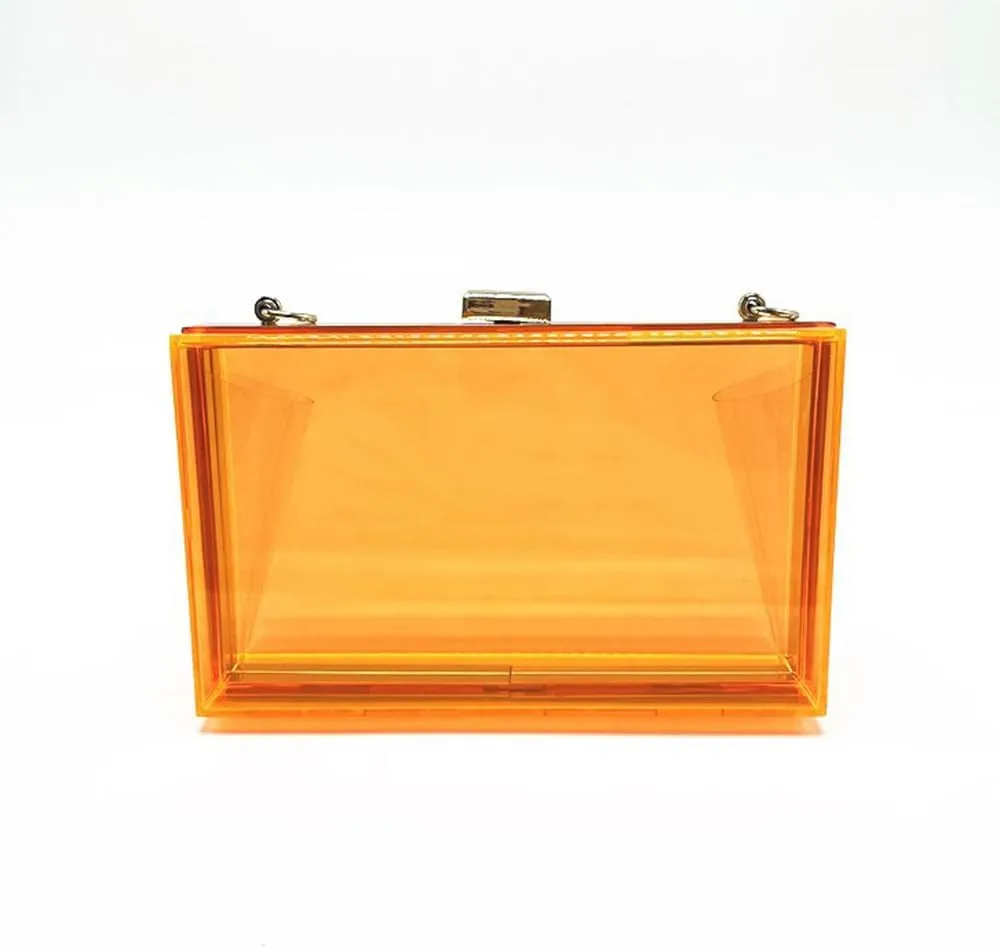 Acrylic Purses and Handbags for Women Clear Clutch Banquet Evening Crossbody Handbag Clutch Bags for Women Banquet