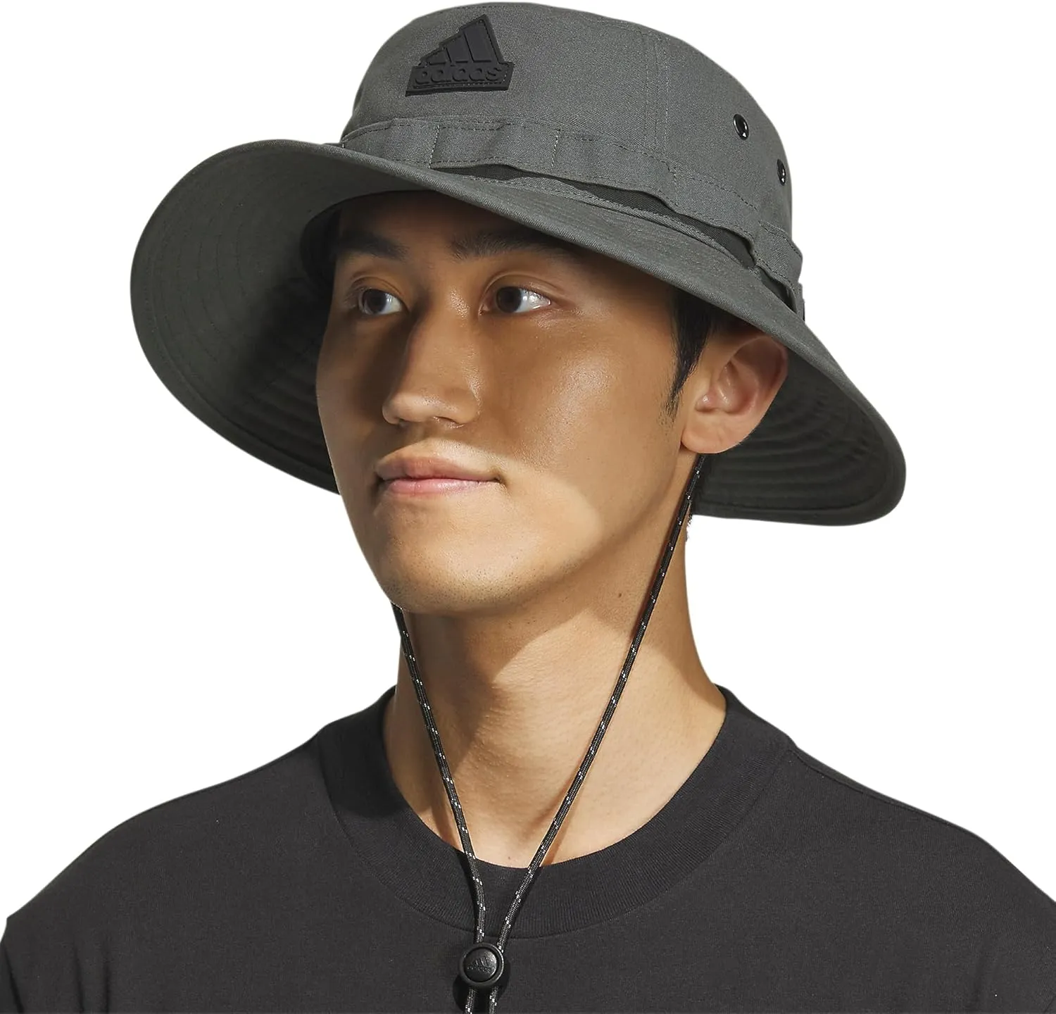 adidas Men's Parkview Boonie Bucket Hat with Adjustable Drawstring
