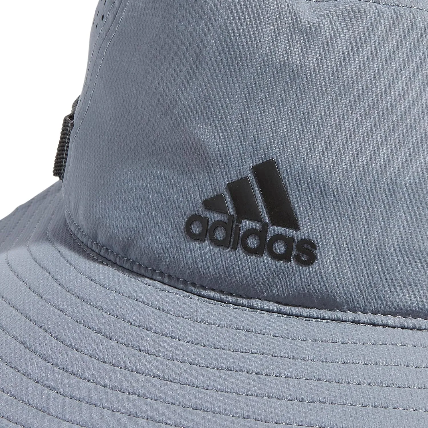 adidas Men's Victory Bucket Hat outdoors and sideline wide brim style for sun protection