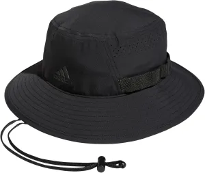 adidas Men's Victory Bucket Hat outdoors and sideline wide brim style for sun protection
