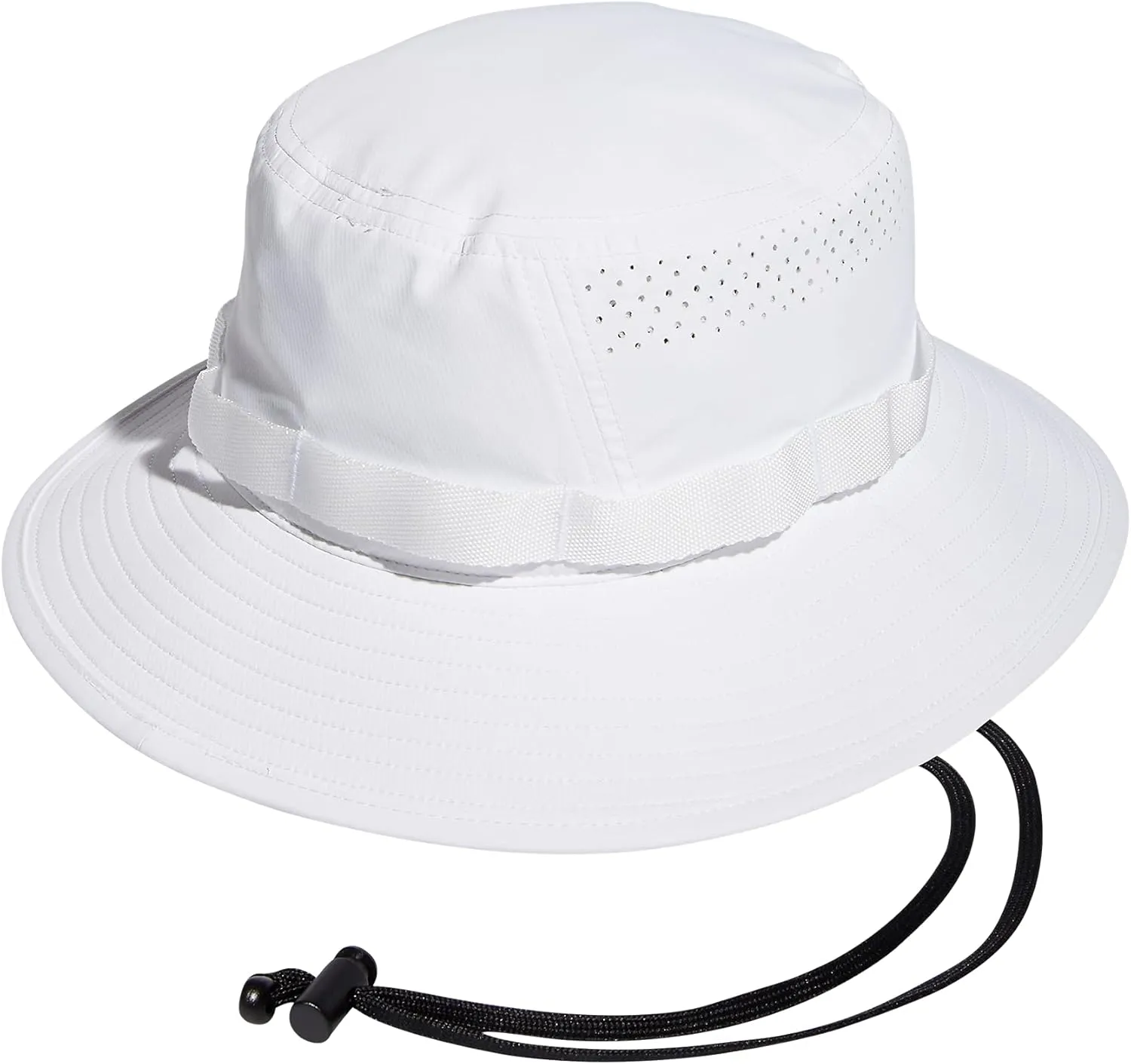 adidas Men's Victory Bucket Hat outdoors and sideline wide brim style for sun protection