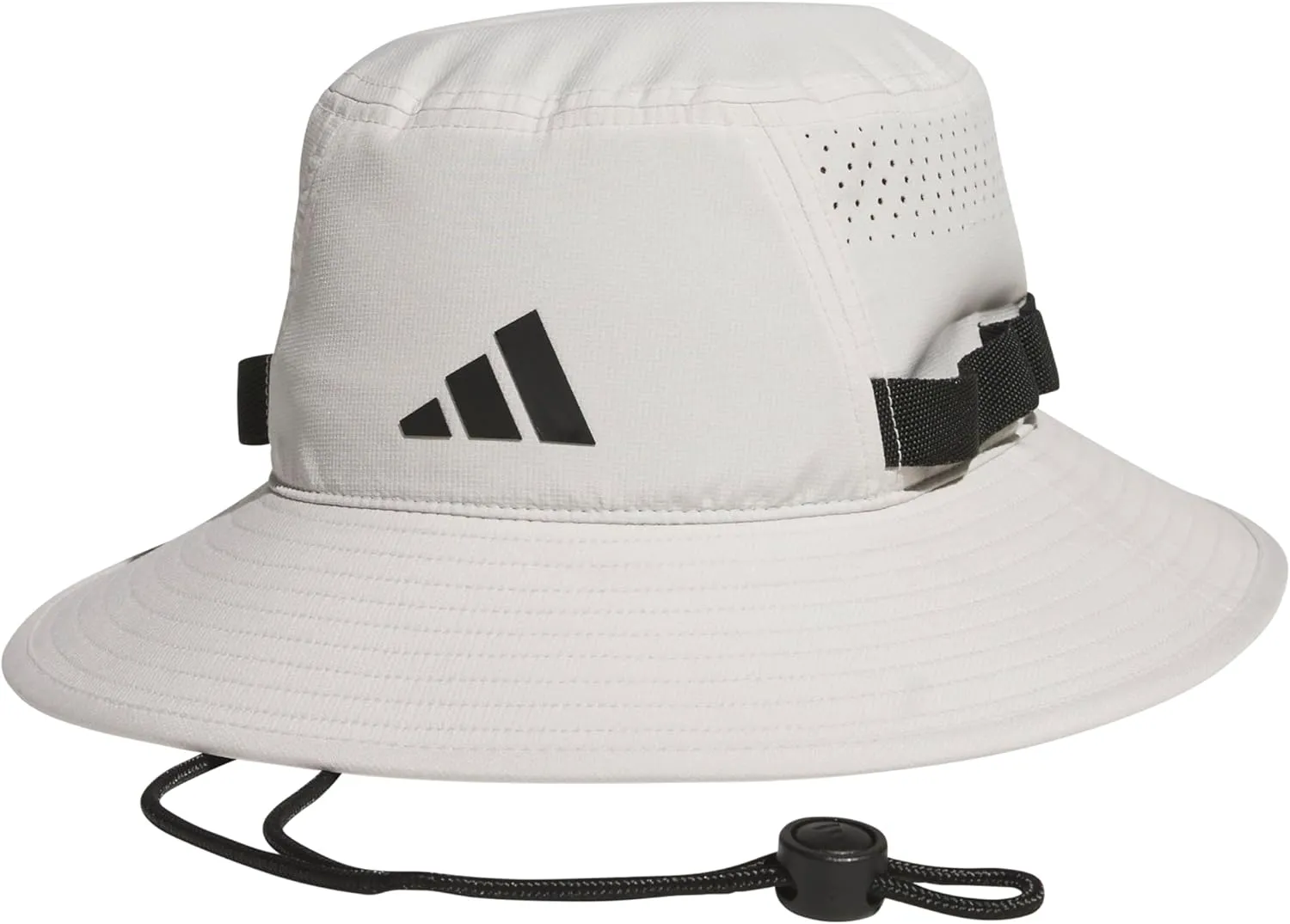 adidas Men's Victory Bucket Hat outdoors and sideline wide brim style for sun protection