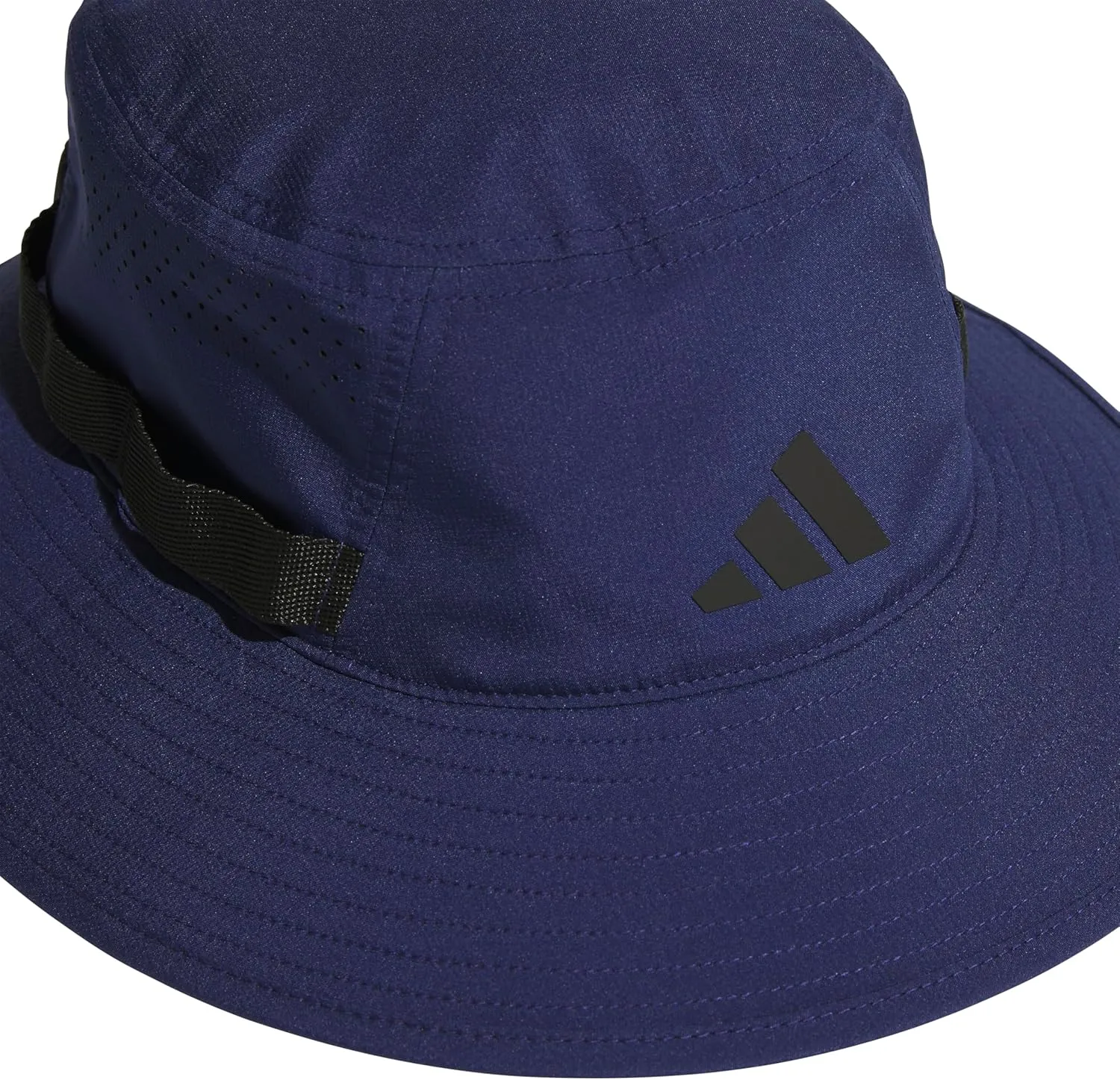 adidas Men's Victory Bucket Hat outdoors and sideline wide brim style for sun protection