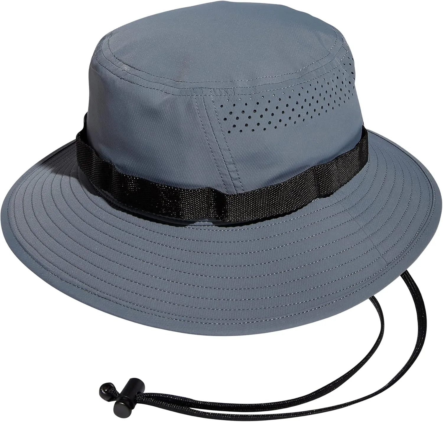 adidas Men's Victory Bucket Hat outdoors and sideline wide brim style for sun protection