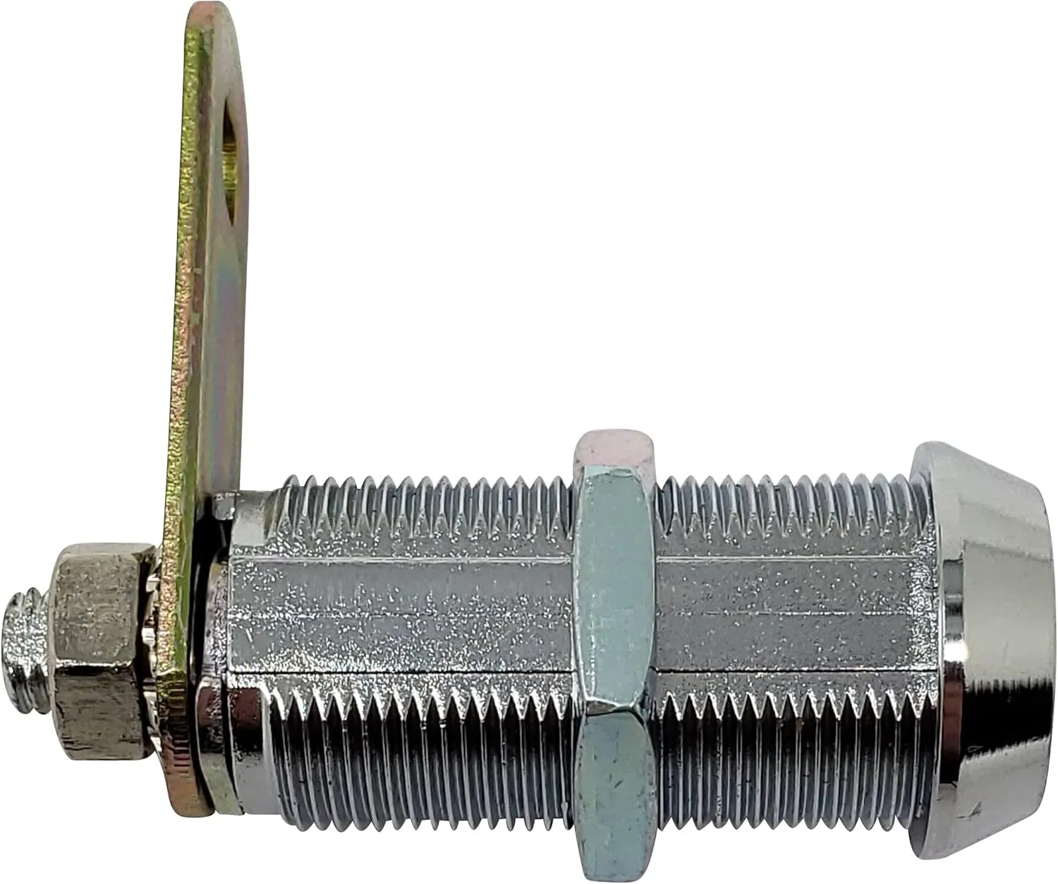 Admiral Locks 1-1/2” Tubular Cam Lock, Keyed Alike Removable Key RV Compartment Storage Lock Cabinet Locks (1-1/2 Inch 90°, Chrome Pack of. 25)