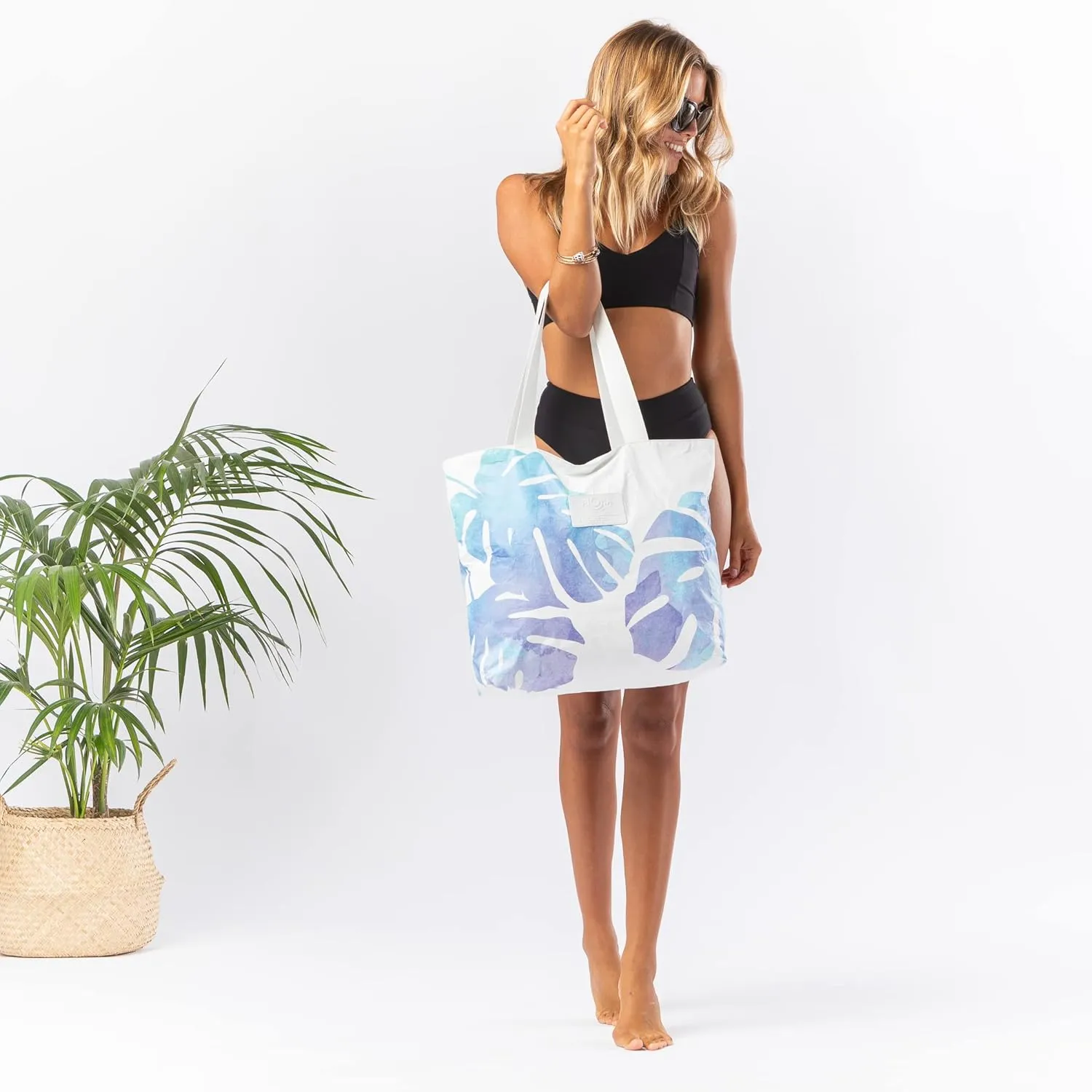 ALOHA Collection Tote | Lightweight, Packable, and Splash-Proof Beach Tote Bag | Easy to Clean