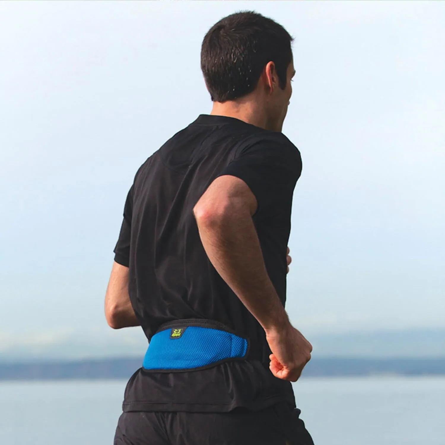 Amphipod AirFlow Lite Waistpack, Minimalist Runners Storage Fanny Waist Pack for Running, Jogging & Walking, Men & Women - Pink - L