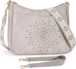 APHISON Hobo Bag for Women, Crossbody Bags for Women Trendy Bucket Purses and Shoulder Handbags with 2 Detachable Straps
