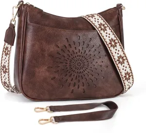 APHISON Hobo Bag for Women, Crossbody Bags for Women Trendy Bucket Purses and Shoulder Handbags with 2 Detachable Straps