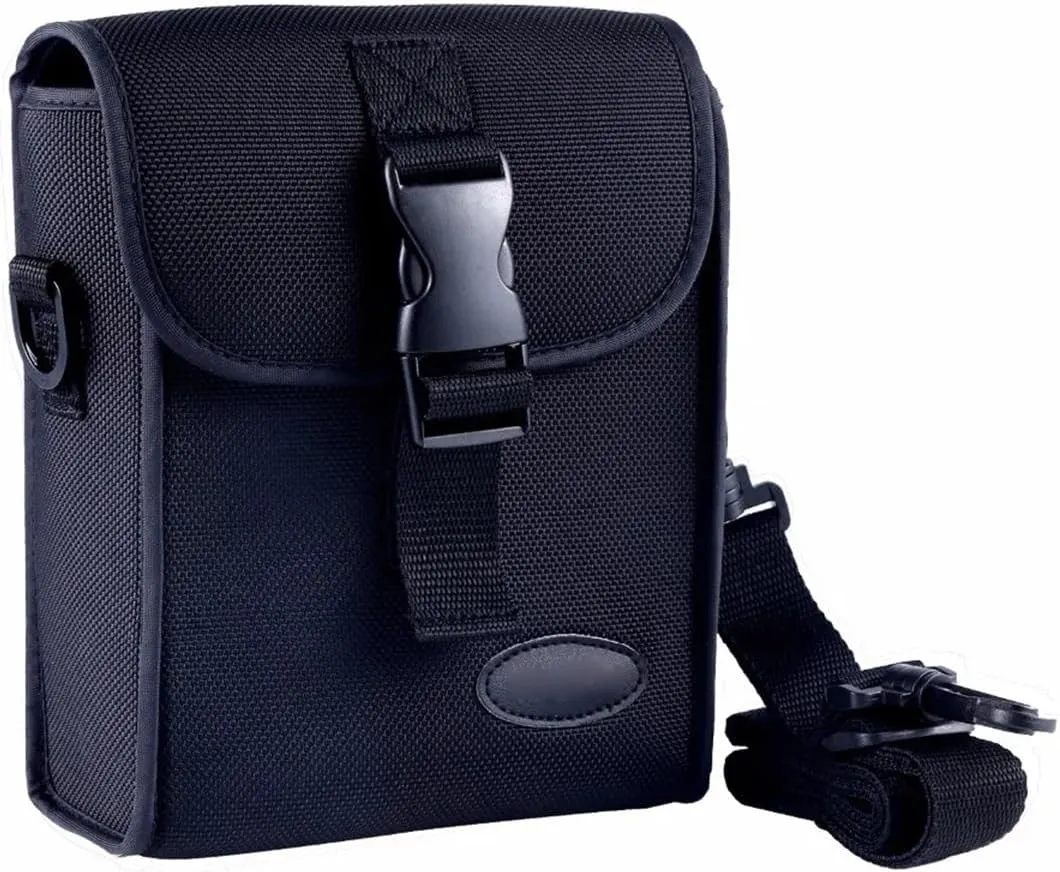 Artsim Telescope Accessory Set Camera Binocular Case For 50mm Binoculars Shoulder Bag Shoulder Black Strap Belt Binocular Container Telescope Camera