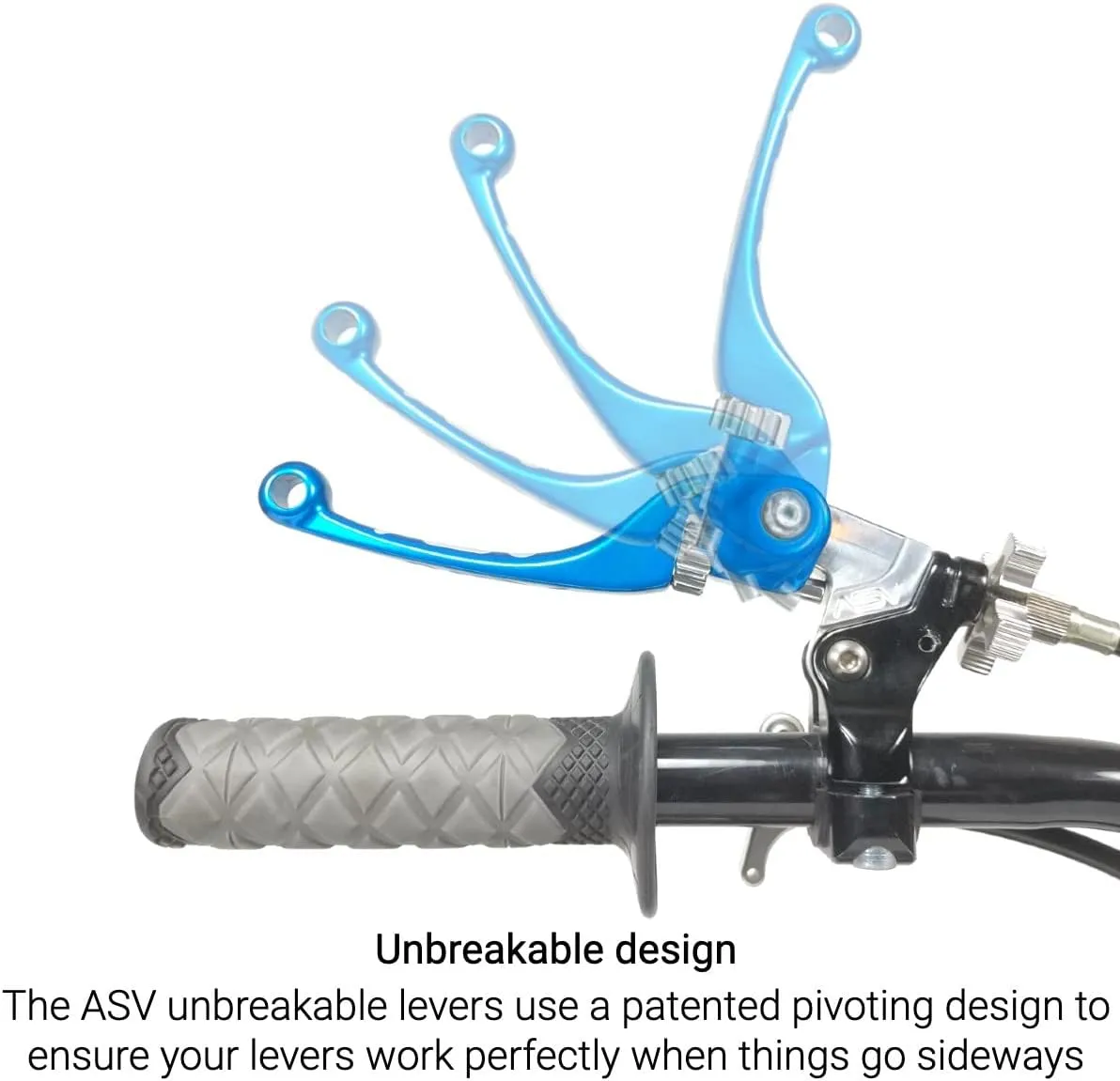 ASV Unbreakable F4 Clutch and Brake Lever Pack # BC F41704 - Orange