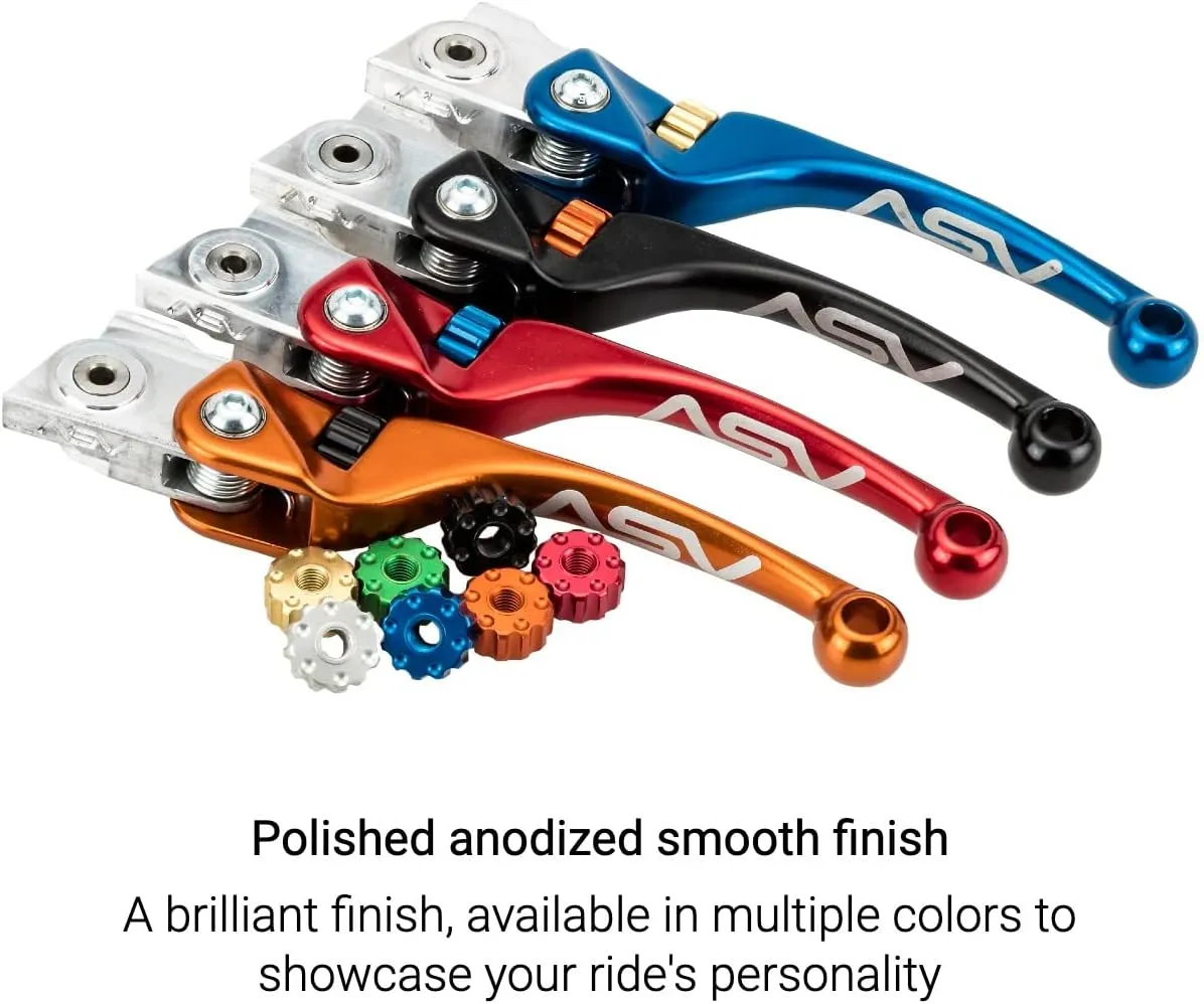 ASV Unbreakable F4 Clutch and Brake Lever Pack # BC F41704 - Orange
