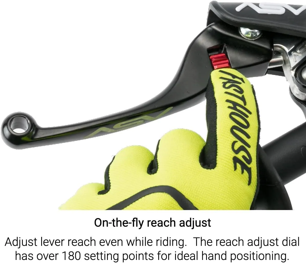 ASV Unbreakable F4 Clutch and Brake Lever Pack # BC F41704 - Orange