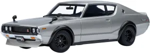 AUTOart 77466 1/18 Nissan Skyline 2000GT-R (KPGC110) Tuned Version Silver Finished Product
