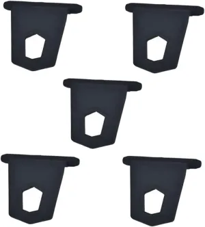 Awning Accessory Hangers 5pcs Rv Hooks Small Hooks for Rv Caravan Motor Camper Camping Load-Bearing