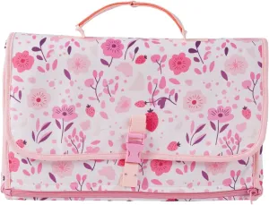 BABESIDE Baby Diaper Bag, 2-in-1 Doll Caring Accessories- Changing Mat or Handbag Storage for Reborn Baby Doll