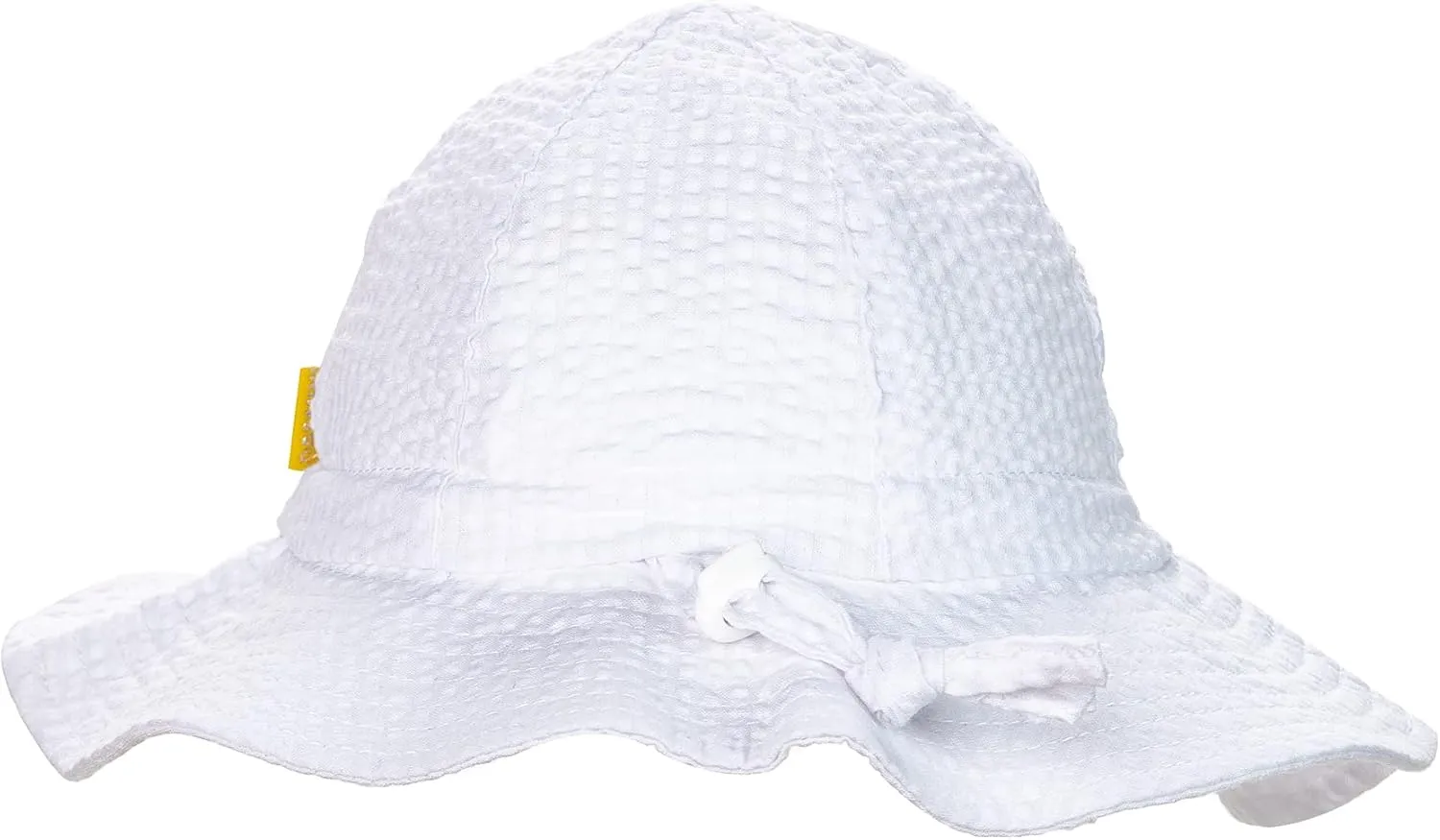 Baby & Toddler Wide Brim Sun Hats UPF 50  Sun Protection Bucket Cap Cute Adjustable Hat in Seersucker