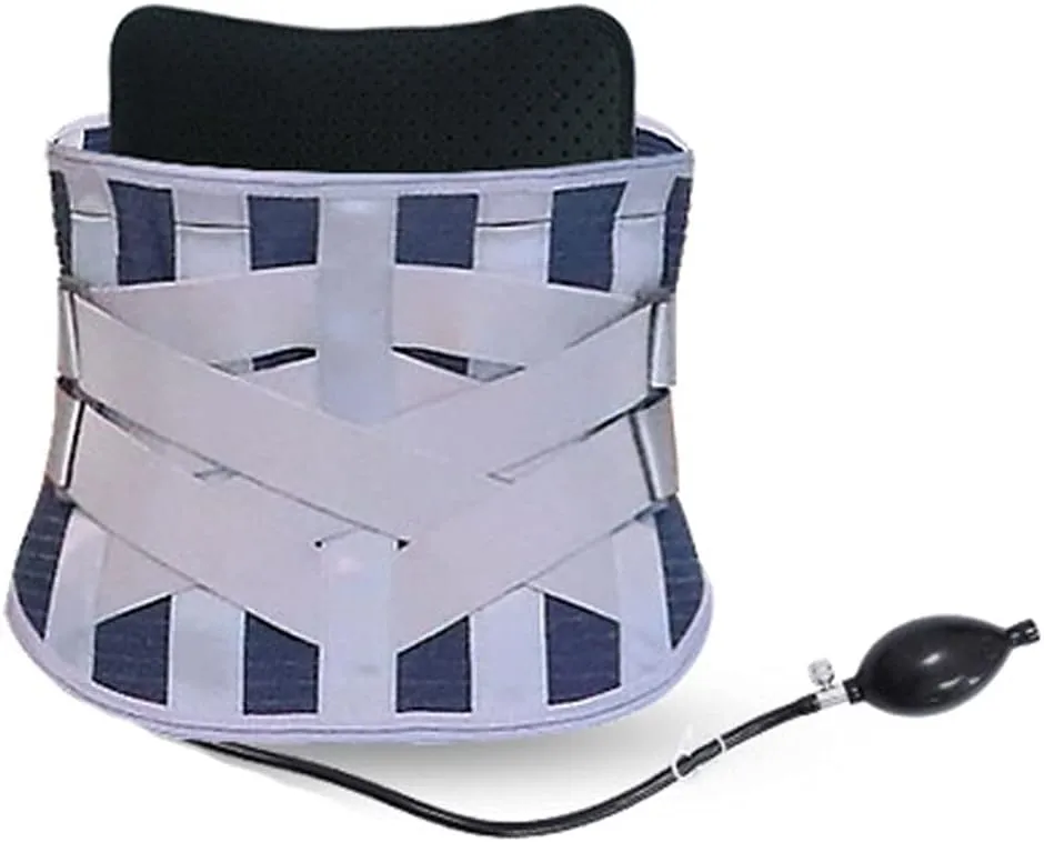 Back Support Self-Heating Heating Therapy with Airbag Belt Waist Brace Corrector Spine Back Shoulder Lumbar Correction Support